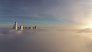 Drone Above the Fog-Mike Prendergast