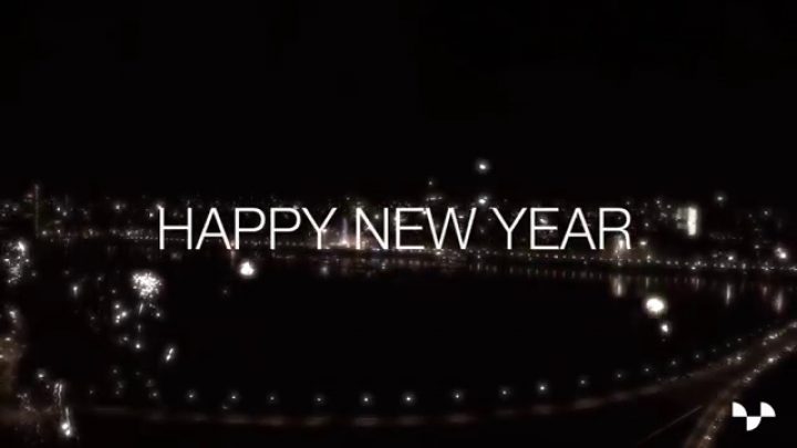 Happy New Year 2016 Düsseldorf Fireworks
