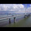 Shenzhen Bay Bridge Air View