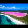 Pink Lake Hillier Middle Island - the best aerial videos