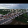 Puente Juan Bosch Santo Domingo - librería de vídeos con drone