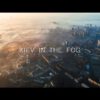 Kiev in the fog by the drone | the best aerial videos