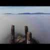 Аневска Крепост в мъглата | заснемане от въздуха