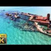Epanomi Shipwreck Drone View | the best aerial videos