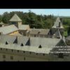Abbaye de Loc Dieu - plus grand du monde banque vidéo aerienne