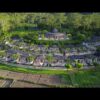 Amanjiwo Borobudur Resort captured by drone