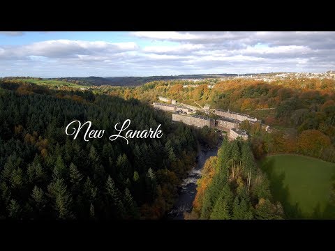 Falls of Clyde | TravelwithDrone.com