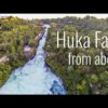 Huka Falls aerial video 2