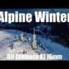 Italian Alpine Winter at sunset 1