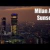 Milano At Sunset