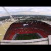 Amazing flight at Wembley Stadium
